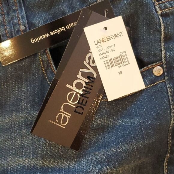 Lane Bryant Blue Distinctly Boot Cut Jeans - Picture 8 of 10